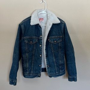 Levi Denim Sherpa Jacket
